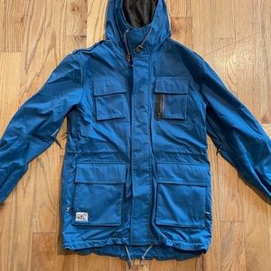 Holden Outerwear Snowboard Jacket Blue Small